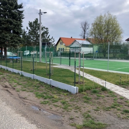 Realizace sportovního areálu Divec-podzim 2021